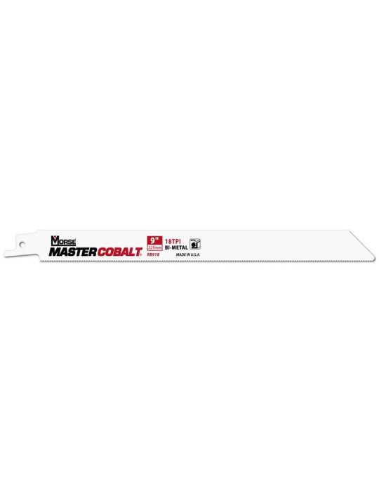 Sierras de Sable para Metal MASTER COBALT 9" 035 18T 50PK MORSE