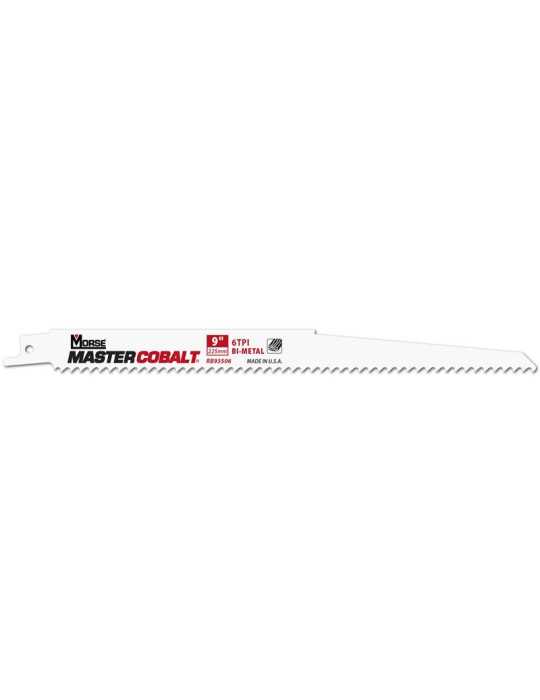 Sierras de Sable para Madera MASTER COBALT 9" 035 6T 50PK MORSE