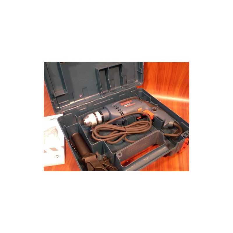 Taladro percutor BOSCH 600 w. 13 mm. con maletin GSB13RE