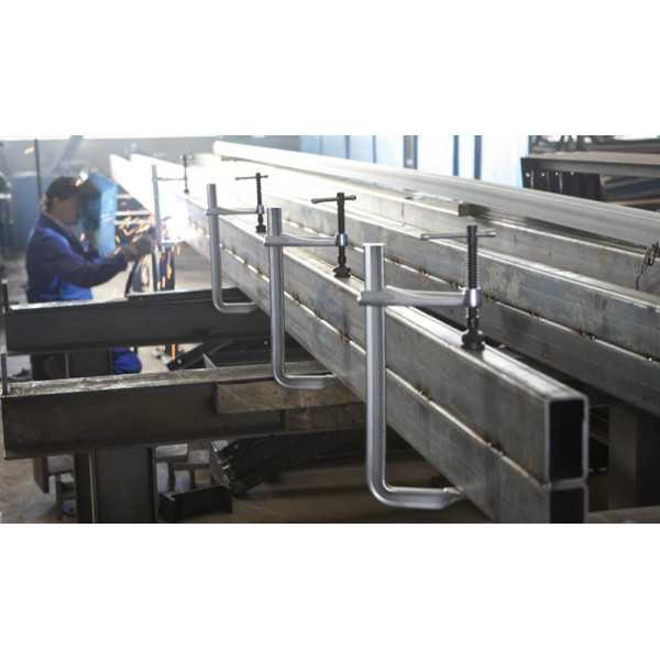 Tornillo apriete acero forjado alta potencia SLM 250 mm BESSEY