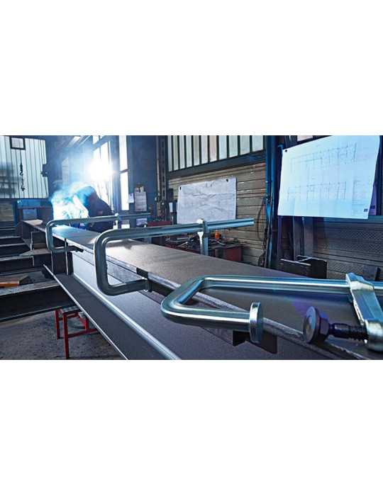 Tornillo de Apriete de Acero Forjado en U STBU40-17-15 BESSEY