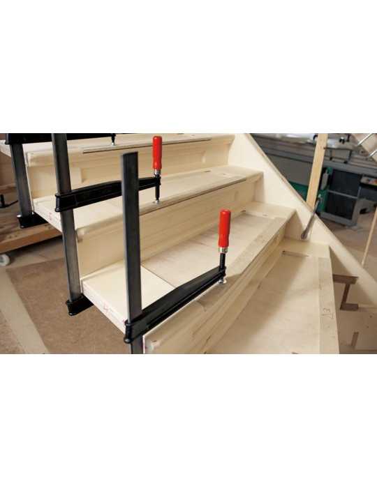 Tornillo de Apriete de Gran Alcance con Mordazas de Fundición TGNT-K 400 mm BESSEY