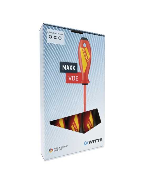 Juego de 5 destornilladores MAXX VDE (PL/PH) WITTE