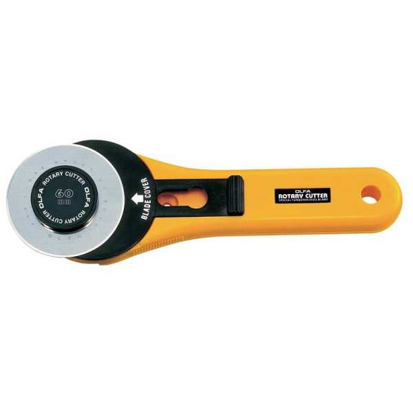 Cúter rotativo con cuchilla circular de 60 mm OLFA