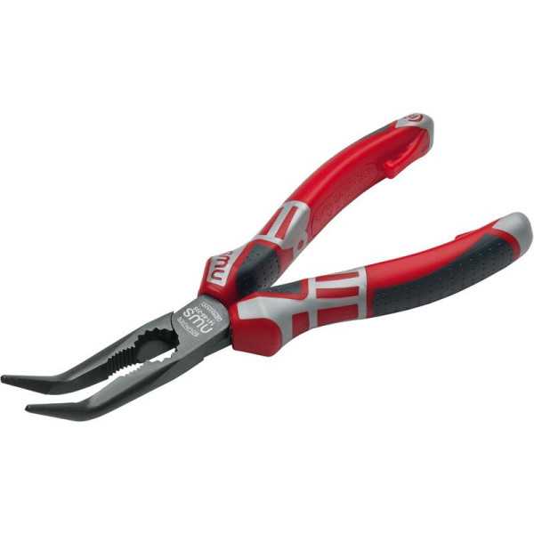 Alicate boca semiredonda curva Serie 69 Largo 170 mm NWS