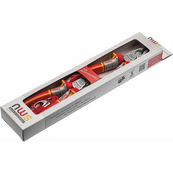 Juego alicate universal VDE CombiMax 180 + alicate corte diagonal VDE 160 NWS