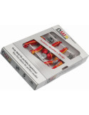 Juego 3 alicates VDE (CombiMax 180 + corte diagonal 160 mod. sueco+ boca semiredonda recta 205) NWS