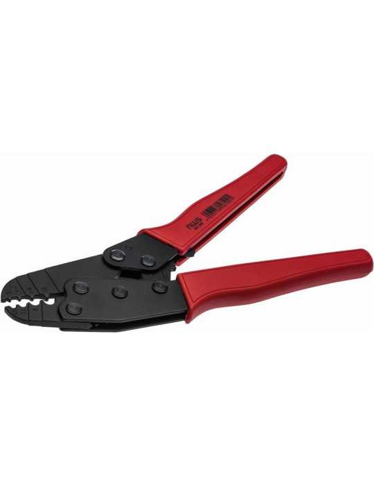 Crimpadora de carraca para terminales cilíndricos sin aislar (0,25-10,0 mm²) NWS