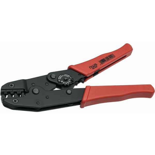 Crimpadora de carraca para terminales Faston (0,5-6,0 mm²) NWS