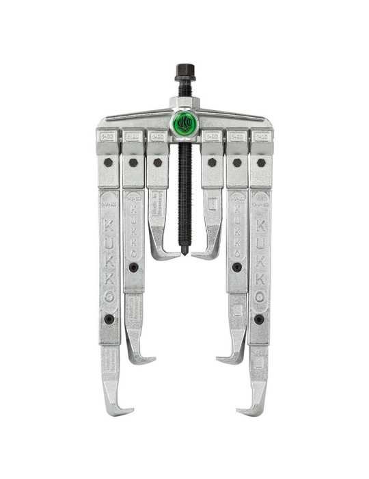 Extractor de rodamientos universal múltiple de 2 patas (350 x 200/300/400 mm) KUKKO