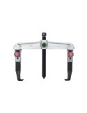 Extractor de rodamientos universal de 2 patas para espacios angostos con regulación rápida (350x200 mm) KUKKO