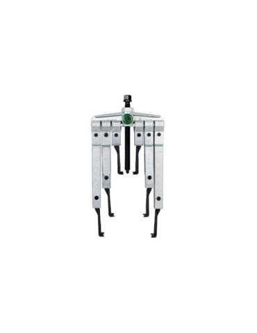 Extractor de rodamientos universal múltiple de 2 patas para espacios angostos (120x100/200/250/350 mm) KUKKO