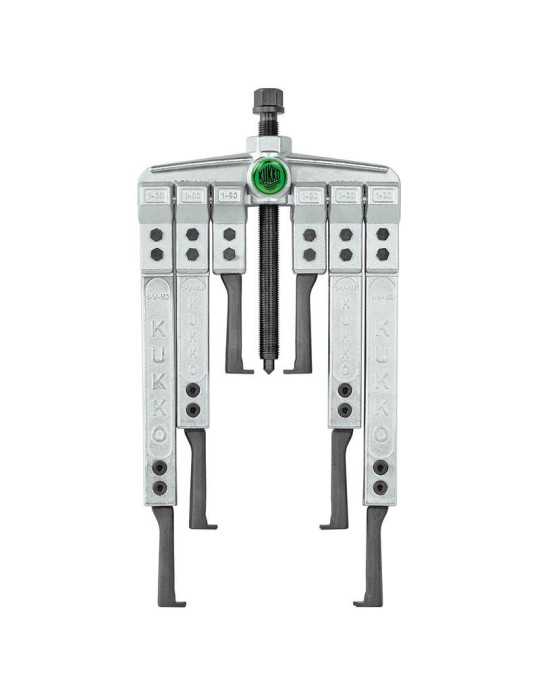 Extractor de rodamientos universal múltiple de 2 patas para espacios angostos (350x200/300/400 mm) KUKKO