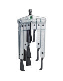 Extractor de rodamientos universal múltiple de 3 patas espacios angostos (120x100/200/250/350 mm) KUKKO