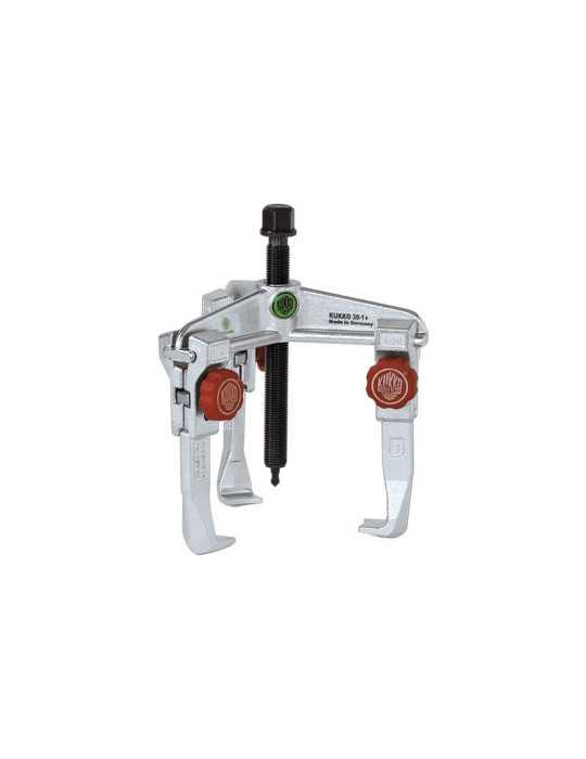 Extractor de rodamientos universal de 3 patas con regulación rápida (90x100 mm) KUKKO