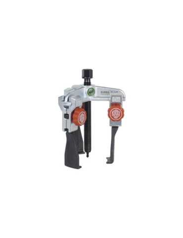 Extractor de rodamientos universal de 3 patas espacios angostos con regulación rápida (90x100 mm) KUKKO