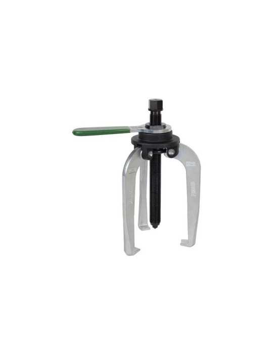 Extractor de rodamientos de 3 patas de alcance preajustable (200x180 mm) KUKKO