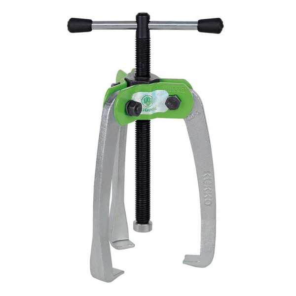 Extractor de rodamientos autocentrante de 3 patas a manivela (80x80 mm) KUKKO