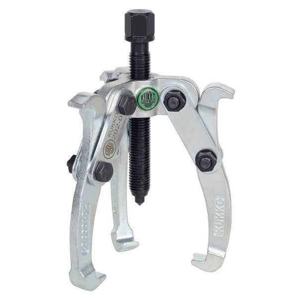 Extractor de rodamientos de 3 patas reversibles (100x75 mm) KUKKO