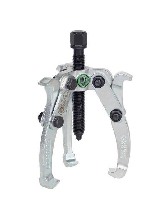 Extractor de rodamientos de 3 patas reversibles (100x75 mm) KUKKO