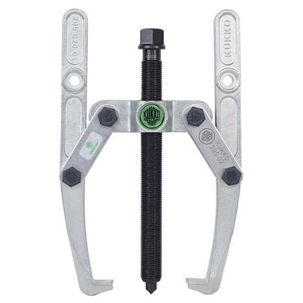 Extractor de rodamientos de 2 patas articuladas (250x220 mm) KUKKO