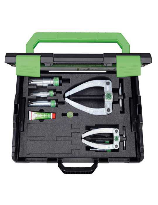 Juegos universales extractor de rodamientos de 8 piezas (12-46 mm) KUKKO