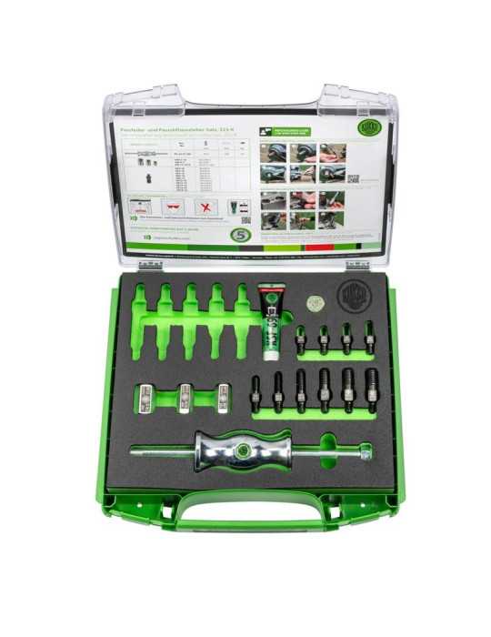 Juego de extractores de piezas con rosca hembra (M3-M16) KUKKO