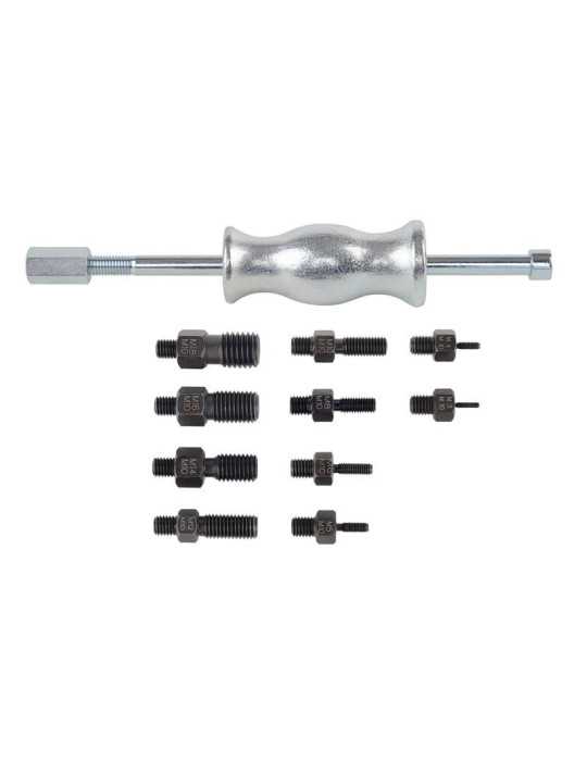 Extractor de rodamientos con martillo deslizante para extraer piezas con rosca hembra (M3-M18) KUKKO