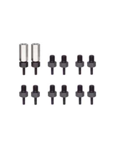 Juegos completos de adaptadores roscados (Roscas M8,M10,M12,M14,M16,M18) KUKKO