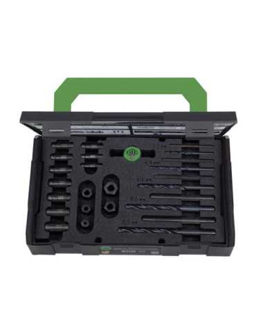 Juego de extractor de rodamientos de espárragos (Roscas M5 a M16) KUKKO