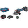 Miniamoladora BOSCH bateria profesional 125mm GWS 18v-7