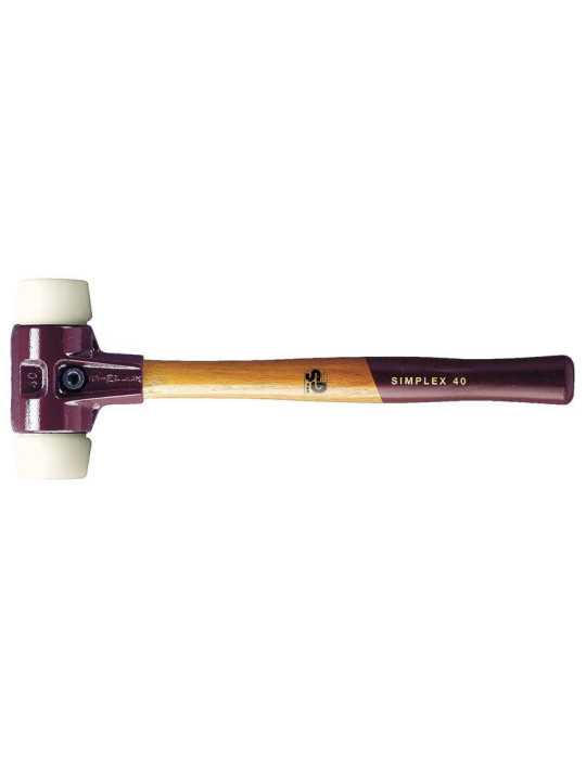 Maza de nylon Simplex Ø 80 mm HALDER