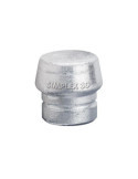 Boca de recambio metal blando plata Simplex Ø 80 mm HALDER