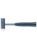 Martillo de acero + maza de nylon Ferroplex Ø 35 mm Largo 295 mm HALDER