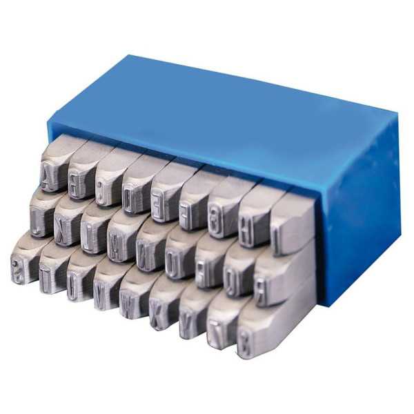 Juego abecedario 27 piezas (A-Z) SR - Standard (2,5 mm) GRAVUREM