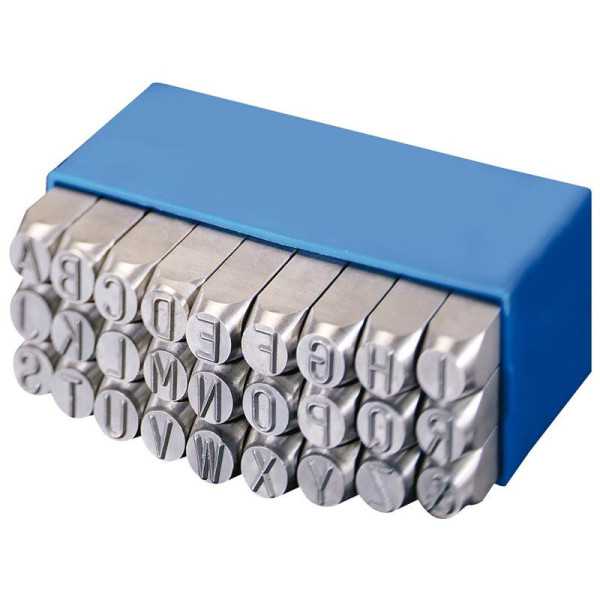Juego abecedario T 27 piezas (A-Z) - Inverso (2 mm) GRAVUREM