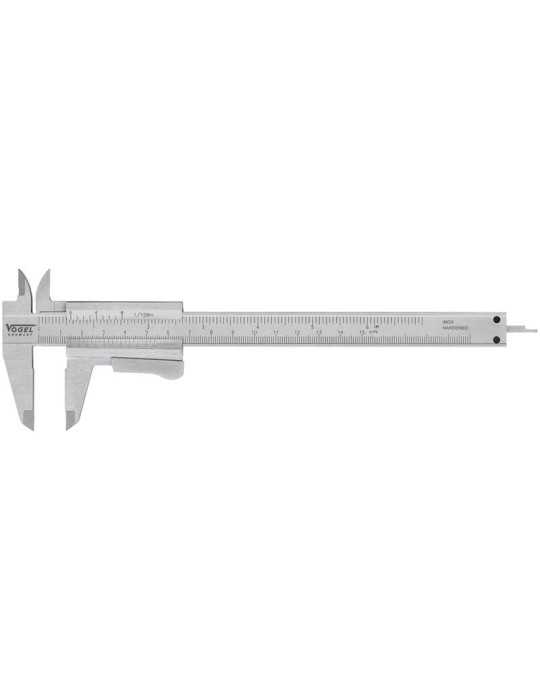 Calibre pie de rey monobloc DIN 862 (Bloqueo Tornillo Largo 200 mm)VOGEL