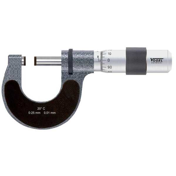 Micrómetro de exteriores alta precisisón DIN 863, Capacidad 75.10 mm VOGEL
