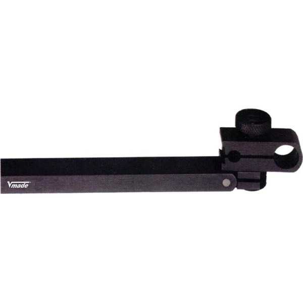 Soporte fijación para todo tipo de comparadores y colas de milano, Medidas 80x12x6 mm VOGEL