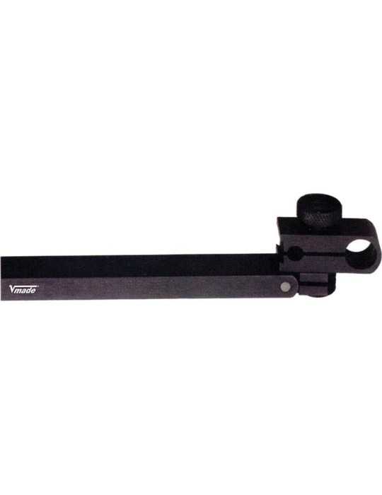 Soporte fijación para todo tipo de comparadores y colas de milano, Medidas 80x12x6 mm VOGEL