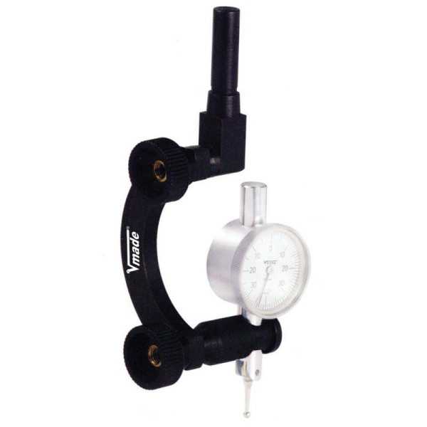 Soporte en arco para comparadores y colas de milano, ejes 4 H7 + 8 H7 VOGEL