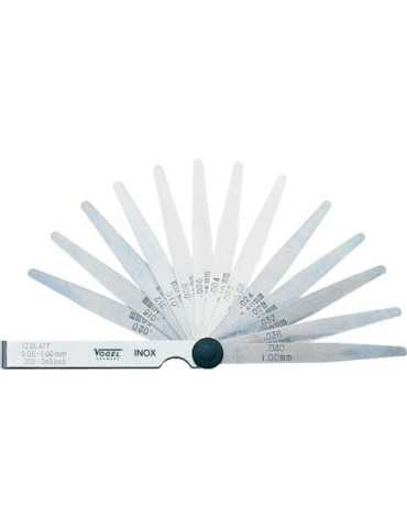 Juego 13 galgas Laton 100 mm (414005) VOGEL