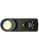 Lupa de mano con LED, Diámetro de lente 20 mm, Aumento 10x VOGEL
