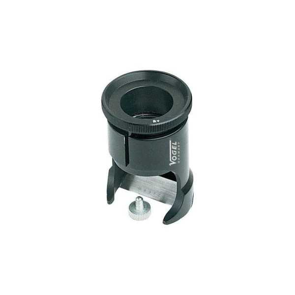 Lupa técnica de pie con escala de medición, Diámetro de lente 20 mm, Aumento 10x VOGEL
