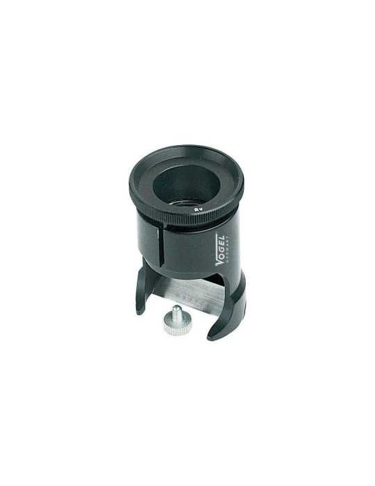 Lupa técnica de pie con escala de medición, Diámetro de lente 20 mm, Aumento 10x VOGEL