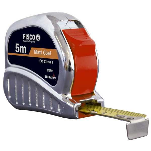Flexómetro clase I con caja de ABS cromada TRI-MATIC (5x19) FISCO