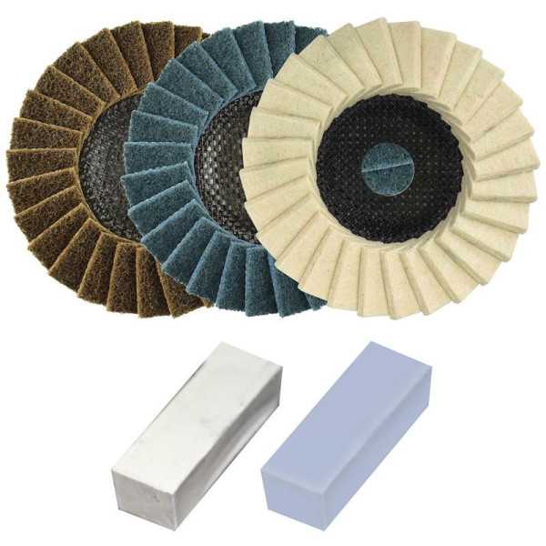 Set Pulido y Abrillantado 125 OSBORN