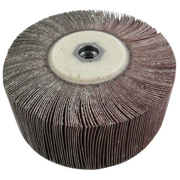 Ruedas mil hojas para amoladoras angulares RN M14 (Ø Ext. 120 mm Espesor 50 mm Núcleo M14 mm Grano 60) CALFLEX
