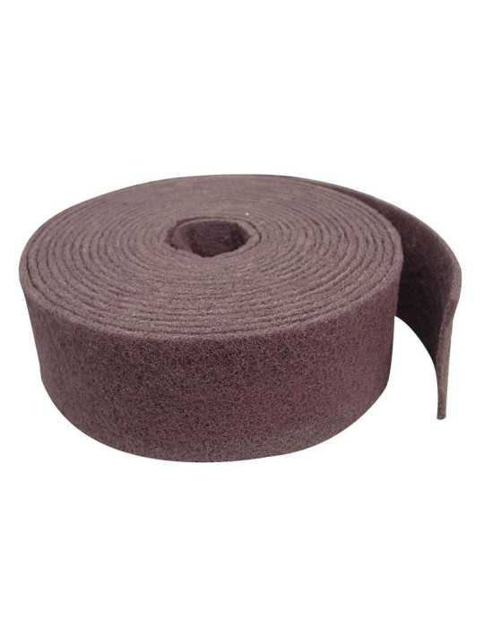 Rollos fibra abrasiva sin tejer calidad profesional (Ancho 120 mm Largo 10.000 mm Grano UF-500/600) CALFLEX