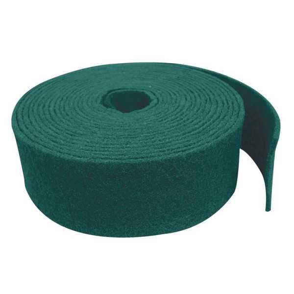 Rollos fibra abrasiva sin tejer calidad básica de menor densidad (Ancho 250 mm Largo 10.000 mm Grano VF-280/320) CALFLEX